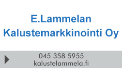 E.Lammelan Kalustemarkkinointi Oy logo